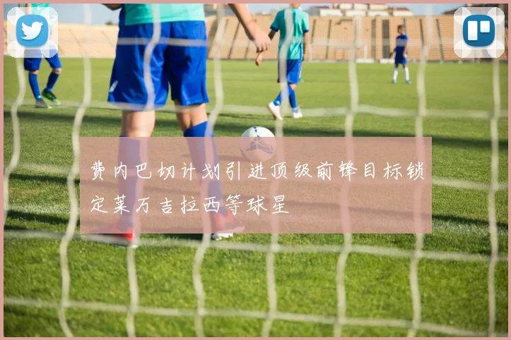 费内巴切计划引进顶级前锋目标锁定莱万吉拉西等球星